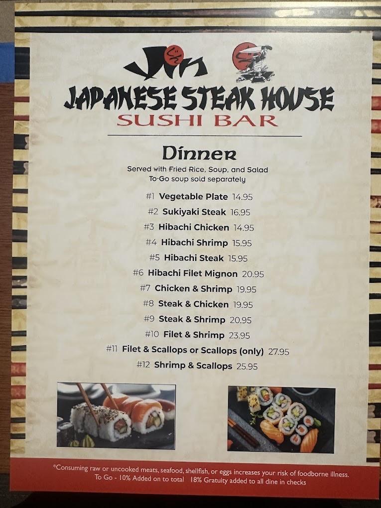 Jin Japanese Steak House and Lounge